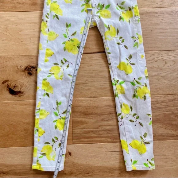 Kate Spade Brooke Street Capri Lemon Pants EUC - Picture 10 of 16